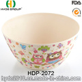 Eco-Friendly BPA Free Bamboo Fiber Bowl (HDP-2073)